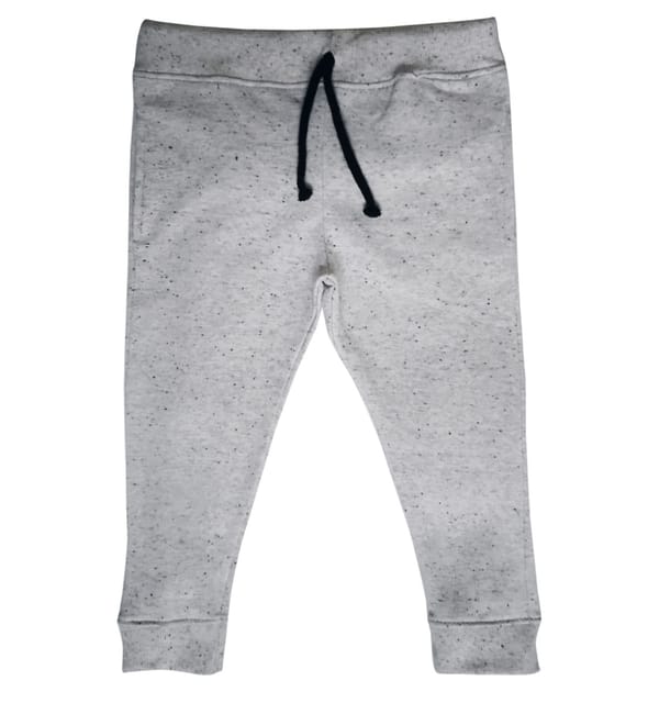 Off White Self Design Lounge Pants - Slim Fit